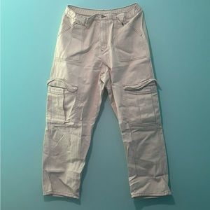TAN CARGO PANTS
